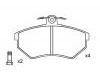 剎車(chē)片 Brake Pad Set:357 698 151 A